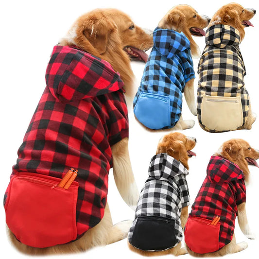 Reversible Dog Winter Coat