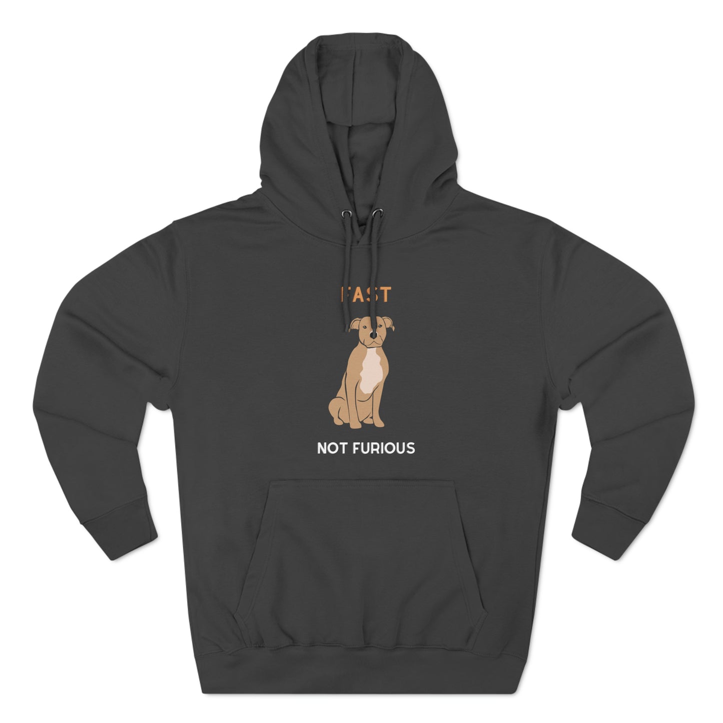 Fast not Furious Pittie Premium Pullover Hoodie