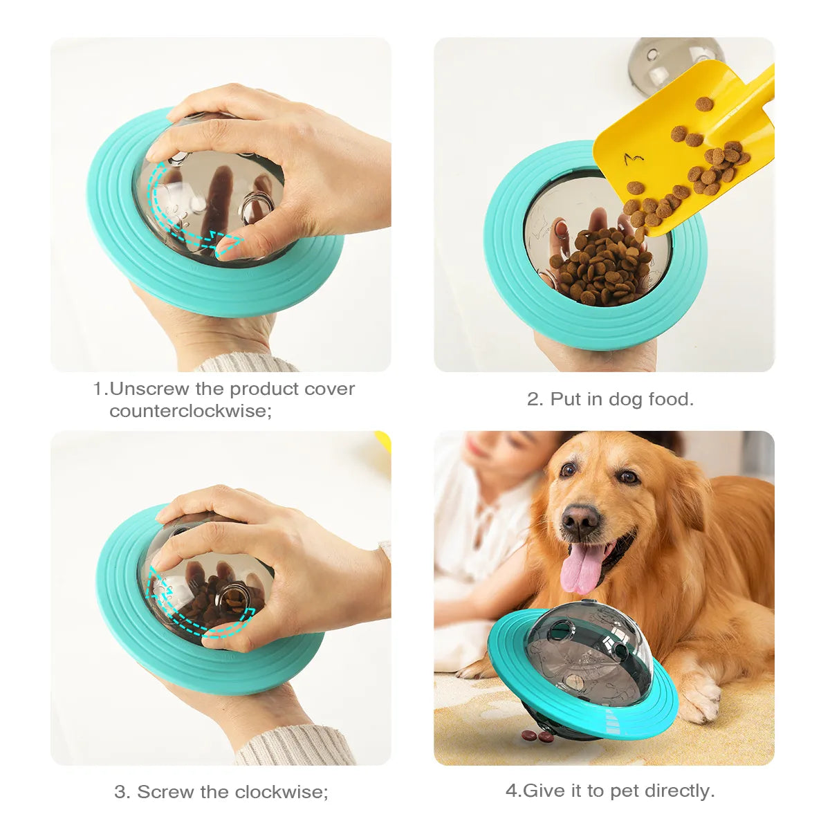 Interactive Planet Dog Treat Puzzle