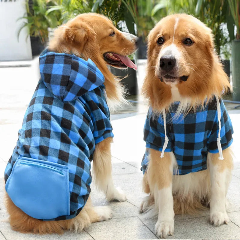 Reversible Dog Winter Coat