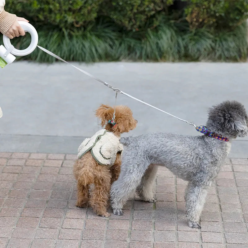 Retractable LED UFO Pet Leash