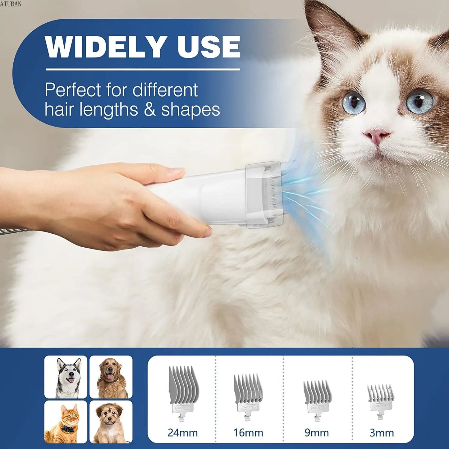 5-in-1 Pet Grooming Kit