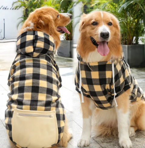 Reversible Dog Winter Coat